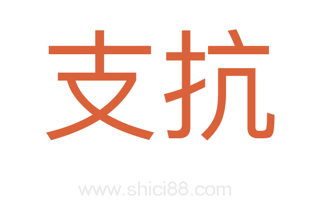 支抗