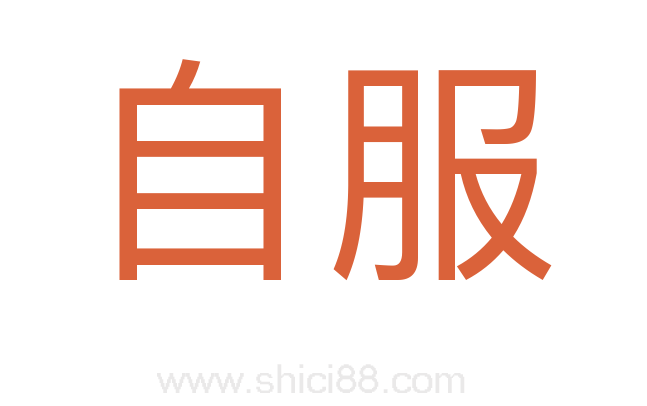 自服