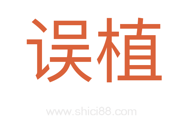 误植