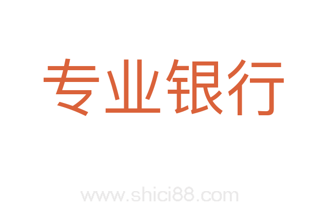 专业银行