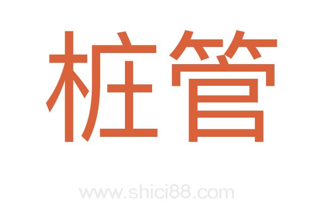 桩管