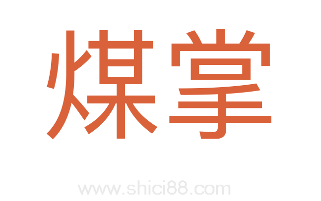 煤掌