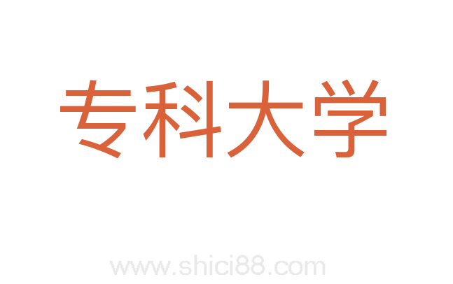 专科大学