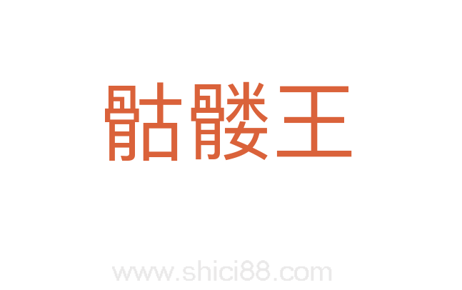 骷髅王