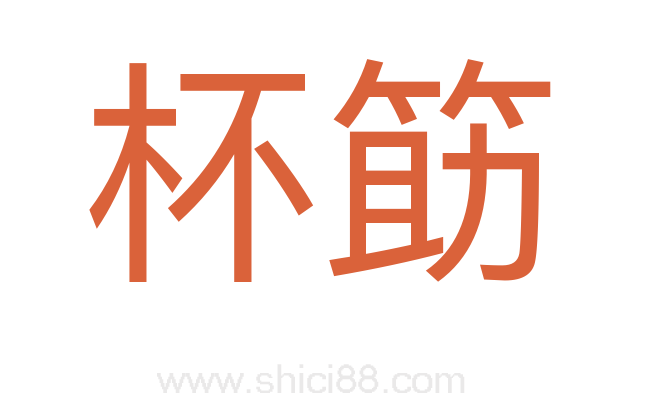 杯筯