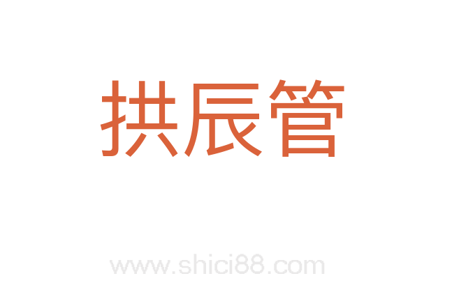 拱辰管